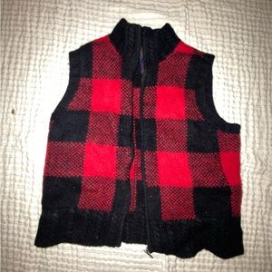 VINTAGE cropped Ralph Lauren Sweater Vest